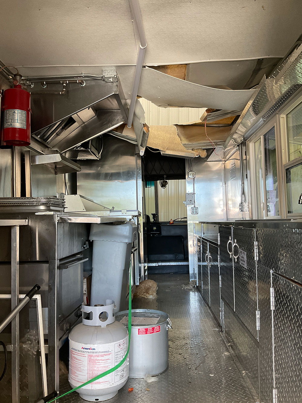 food truck roof replacement